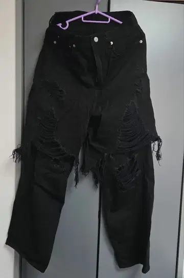 RNA 레이어드 데미지 데님