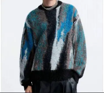 ZARA MAISON SPECIAL 아브스트랙트 자카드 스웨터