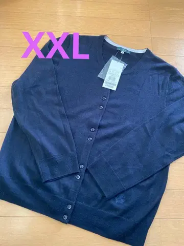 [새상품] 빅 사이즈 KETH 네이비 가디건 46