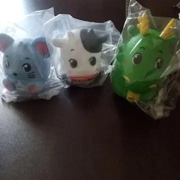 JA 간지 저금통 3개 세트