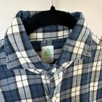 피나모레 코튼 셔츠 (플란넬 셔츠풍) M 사이즈 이탈리아제