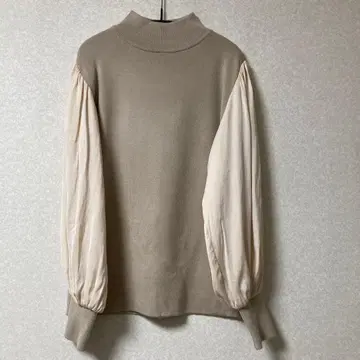 바니스 뉴욕 벌룬 슬리브 니트