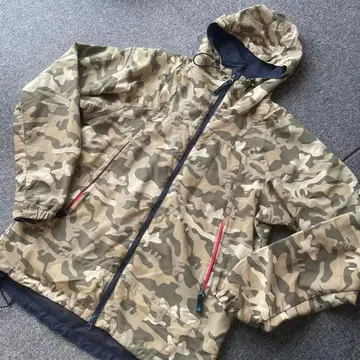 karrimor 카모플라쥬 후드 부착 나일론 자켓