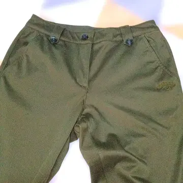 남성용 캘러웨이 Callaway 올리브 그린 골프 팬츠 L 사이즈