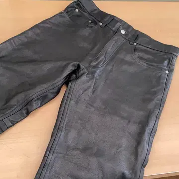 새상품급 USA제 소가죽 카우 레더 윈드아머 니치와 가죽 팬츠 XL~