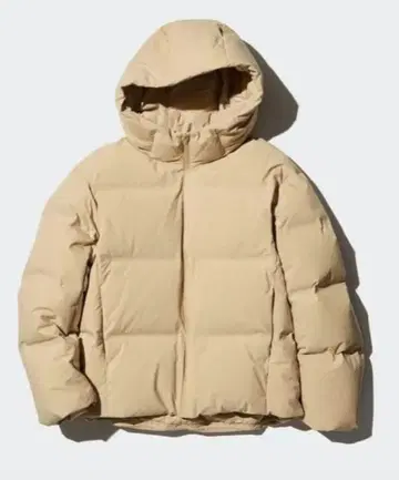 [ 컨디션 최상 ] 유니클로 심리스 다운 후드티 XL