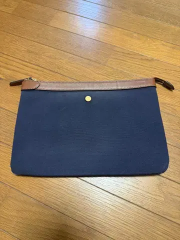MISMO 미스모 클러치 백 네이비 x 브라운