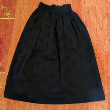 FACTORY 파랑 도트 무늬 벌룬 스커트 사이즈 2