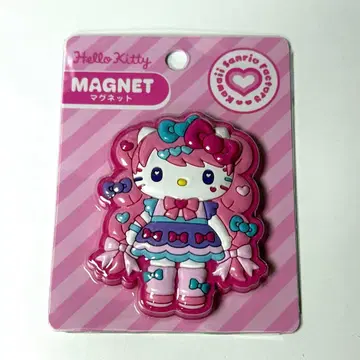 미사용 새상품 산리오 하라주쿠점 한정판 마그넷 헬로키티 하라주쿠