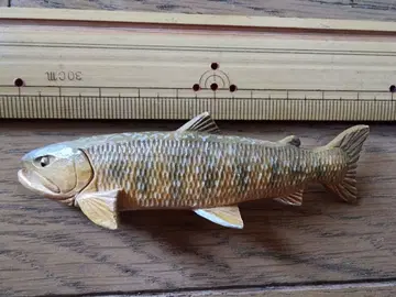 카이자와 코지의 이와나 우드 브로치 미사용 새상품, 봉투 없음