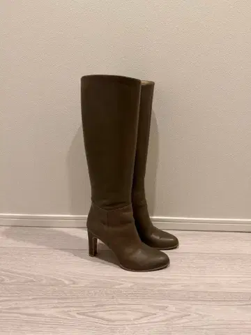 DIANA 미 실루엣 롱 부츠 브라운 갈색 24.5 L 사이즈