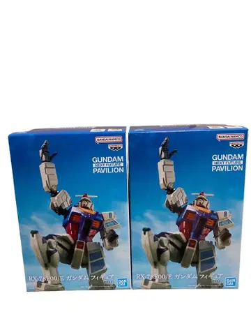 [ 미개봉 ] namco 한정판 만박 건담 피규어 2개 세트