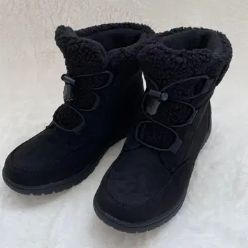 새상품급 노스데이트 NORTH DATE 보아 부츠 23.5cm 블랙