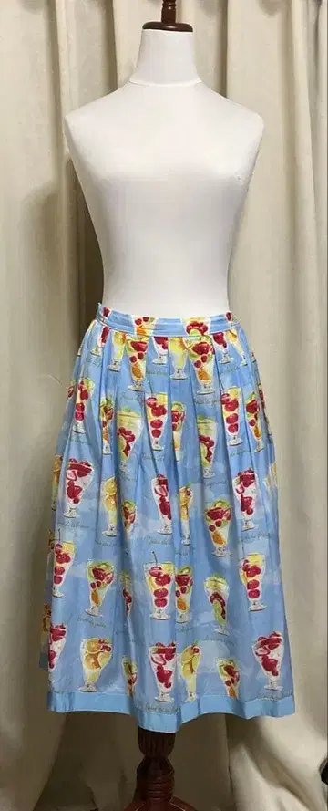 제인 마플 파르페 스커트 스카이블루 JaneMarple