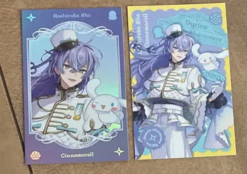 니지산지 사진풍 카드 호시미치 쇼 산리오 캐릭터즈 x dytica