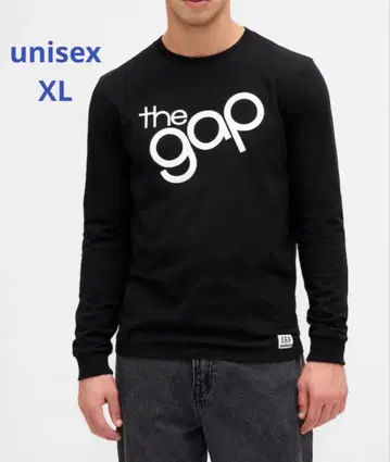 [ 새상품 ] GAP unisex 로고 긴팔 T셔츠 XL