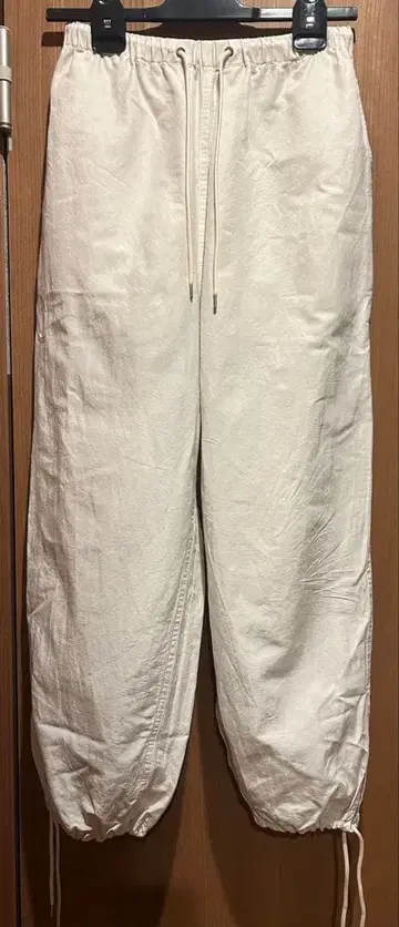 S 사이즈 코튼 실크 팬츠 일본제