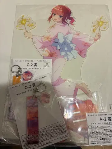 5등분의 신부 캐러앳 복권 니노 아크릴 스탠드