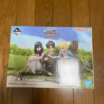 제일복권 진격의 거인 A상 엘렌&미카사&아르민 피규어