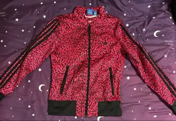 adidas 핑크 레오파드 무늬 저지