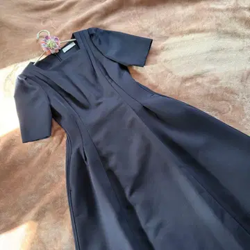 [ 2회 착용 ] 셀포드 CELFORD 원피스 36 네이비 S 택 포함