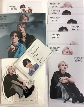 드라마 테라피 게임 아크릴 스탠드 브로마이드 ID 카드