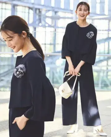 루일 에 부티크 플레어 슬리브 & 올인원 수트