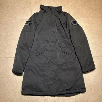 toboggan 다운 코트 롱 블랙 여성용 L