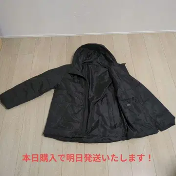 COMME CA ISM 블랙 다운 자켓 M