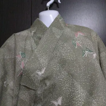 여름 기모노 코몬 나비