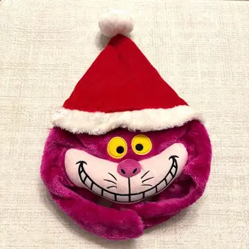 디즈니 원더랜드 앨리스 체셔 고양이 크리스마스 산타 팬캡