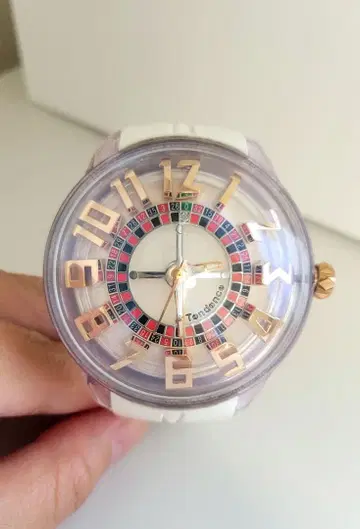 [ 배터리 교환 완료 ] Tendence 텐덴스 손목시계 킹돔 뱅글뱅글