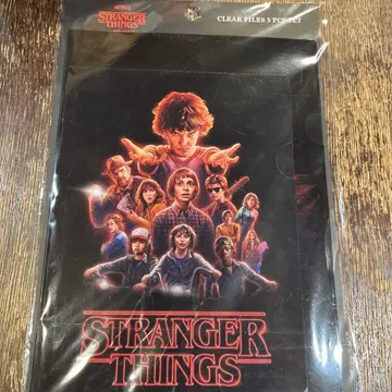 스트레인저 싱스 클리어 파일 5포켓