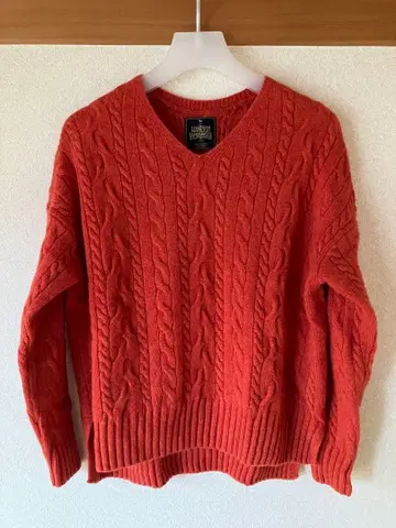 URBAN RESEARCH DOORS 해밀턴 울 아란 패턴 니트