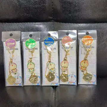 도라에몽 벌스데이 스탠드 참 5종 묶음 판매