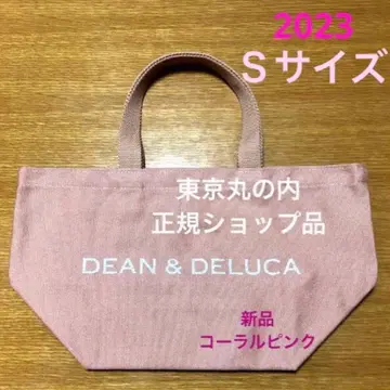 [ 한정품 ] DEAN&DELUCA 차리티 토트 에코백 코랄 S