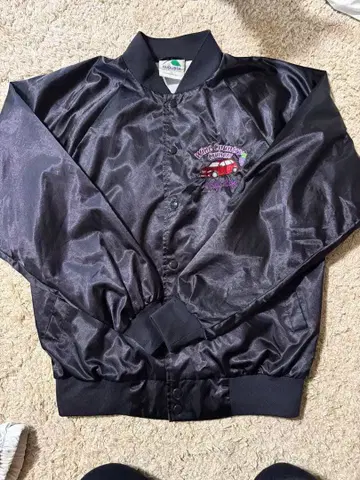 Wine Country Cruisers 바시티 자켓 블랙