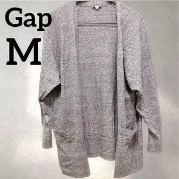 새상품급 Gap 갭 가디건 그레이 [ M ] 양쪽 사이드 포켓 노칼라