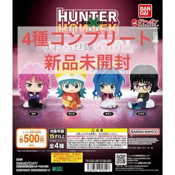 HUNTER HUNTER 스와라세타이 GIRL 전 4종 컴플리트