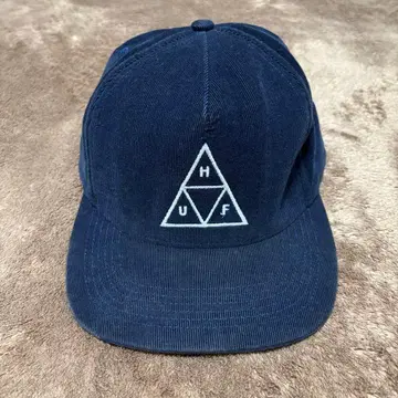 HUF 야구 모자 USA 네이비 코듀로이