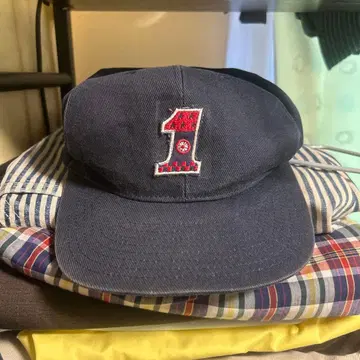 Calee 넘버원 자수 데님 캡