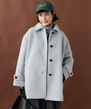 [ 택 포함 새상품 ] FREAK'S STORE 비버 스텐칼라 숏코트