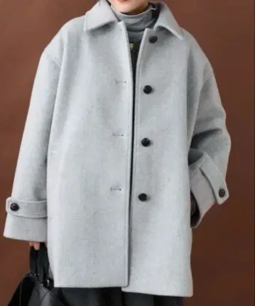 [ 택 포함 새상품 ] FREAK'S STORE 비버 스텐칼라 숏코트