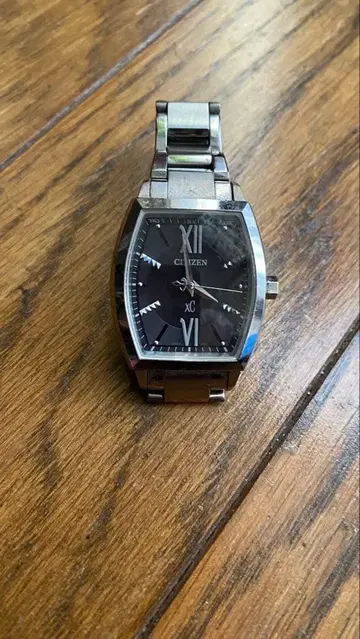 CITIZEN XC 블랙 아날로그 손목시계