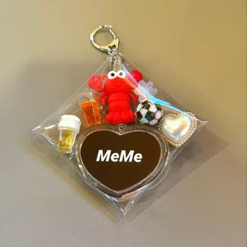 SnowMan 굿즈 파우치 키링 메메