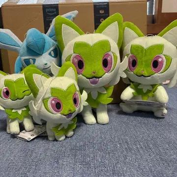 포켓몬 봉제 인형 냐오하 그레이시아 세트