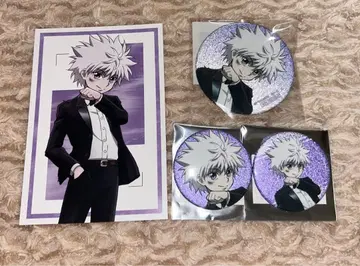 헌터헌터 애니메이트 캔뱃지 구매 혜택 캔뱃지 키루아 엽서