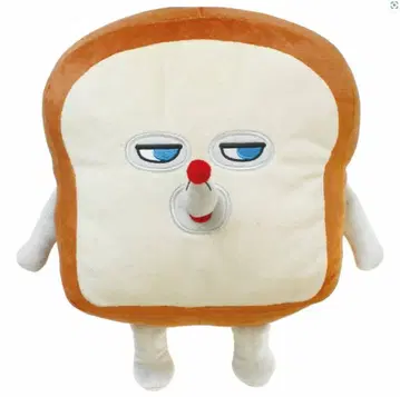 빵도둑 봉제 인형 시트 벨트 쿠션