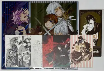 흑집사 흑집사전 클리어 파일 엽서 특전