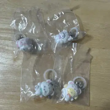 산리오 메지루시 액세서리 포근포근 스노우